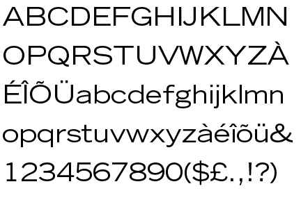 Free font trade gothic for mac